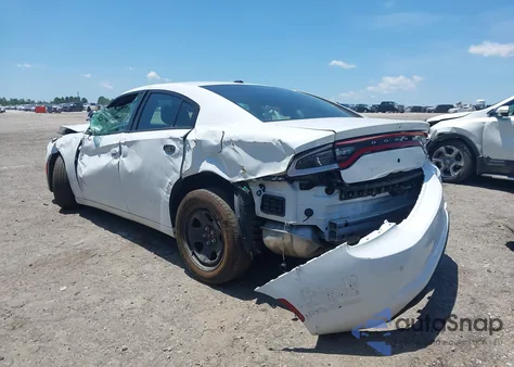 2023 Dodge Charger Police Rwd из США, поврежденный, VIN 2C3CDXAT9PH560516